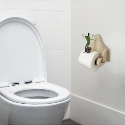 Fahrrad-Frosch Toilettenpapierhalter