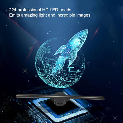🎄3D Hologramm-LED-Ventilator-Projektor ✨✨ Heißer Verkauf: 60 % Rabatt & kostenloser Versand