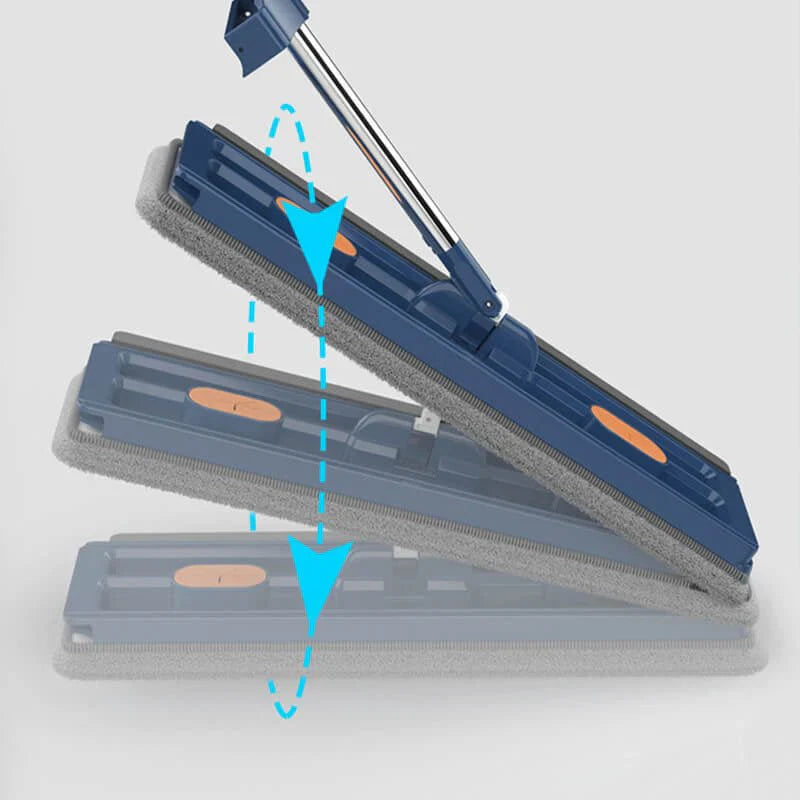FlexiMop™ – 360° Wischmopp mit selbstwringendem Stiel