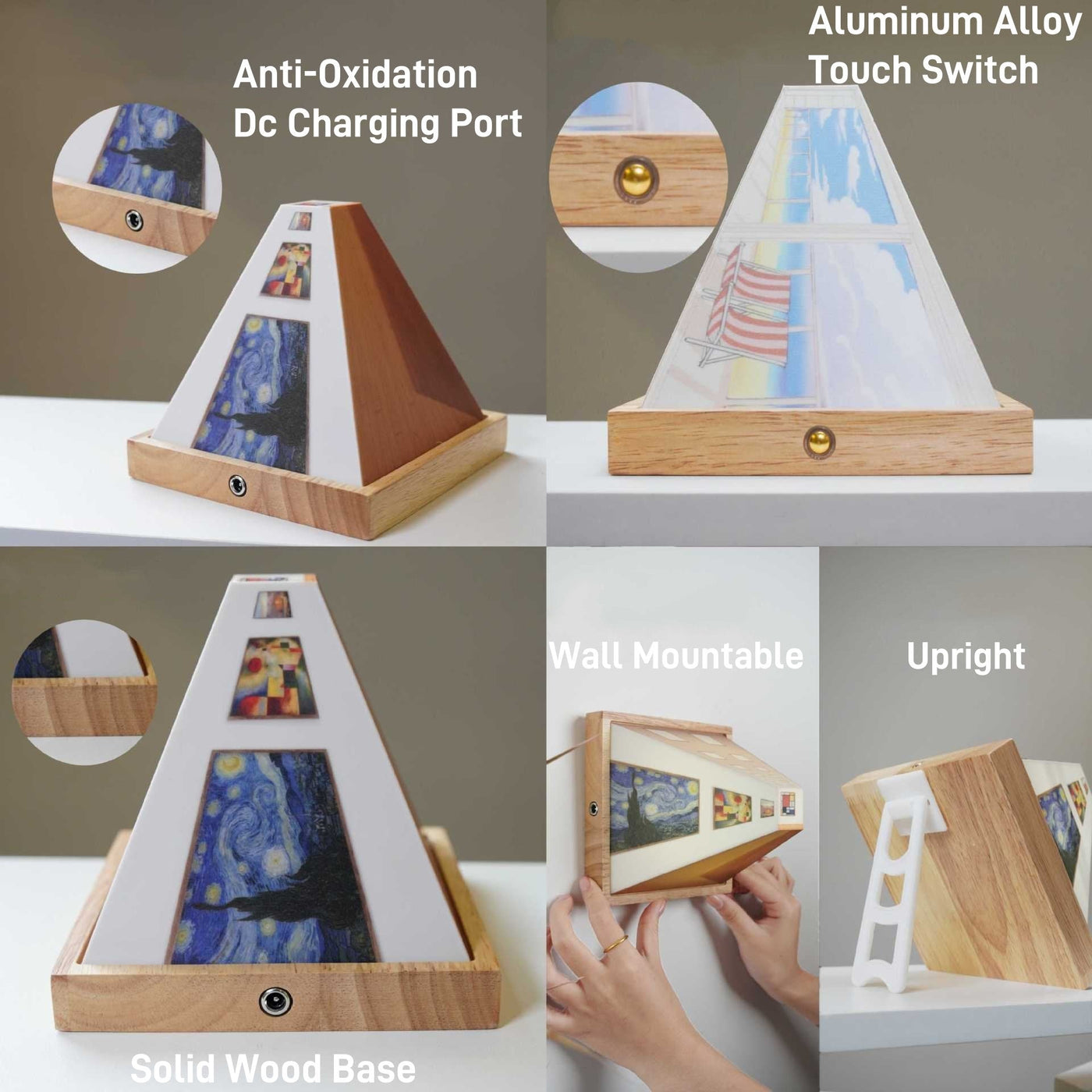 3D-Nacktaugensicht-Nachtlicht