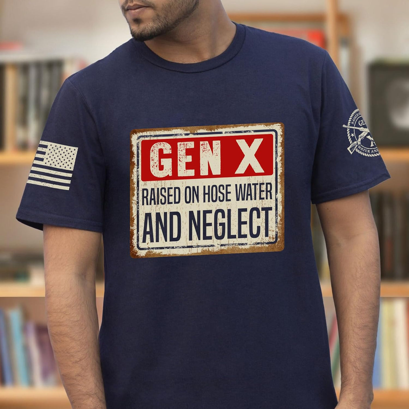 Gen X „Raised On Hose Water and Neglect“-Shirt, Gen X T-Shirt Damen, Gen X Shirts für Herren, Generation X Shirt 8