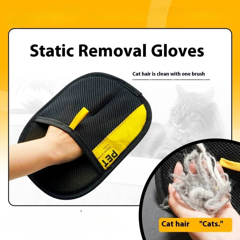 Doppelseitige Fellentfernungs-Handschuhe