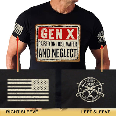 Gen X „Raised On Hose Water and Neglect“-Shirt, Gen X T-Shirt Damen, Gen X Shirts für Herren, Generation X Shirt 8