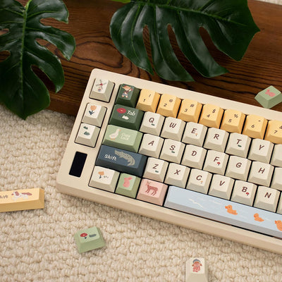 156 Tasten PBT Dye Sub Individuelle Lila Tastenkappen URE Profil Schmetterling Tastenkappen-Set Passend für 95% 75% 65% 60% Cherry Mx Switches Mechanische Tastatur