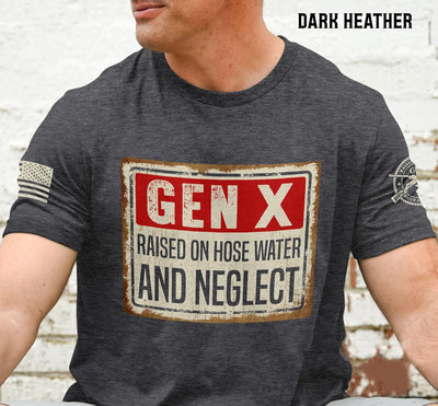 Gen X „Raised On Hose Water and Neglect“-Shirt, Gen X T-Shirt Damen, Gen X Shirts für Herren, Generation X Shirt 8
