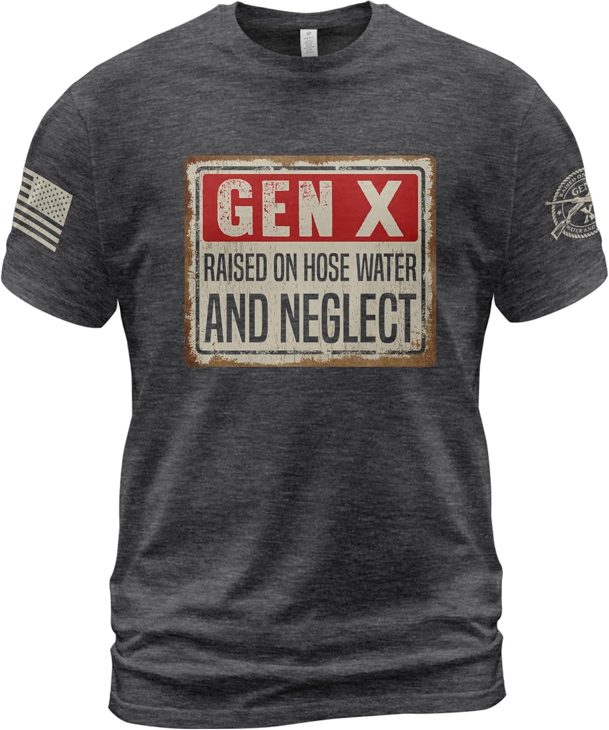 Gen X „Raised On Hose Water and Neglect“-Shirt, Gen X T-Shirt Damen, Gen X Shirts für Herren, Generation X Shirt 8