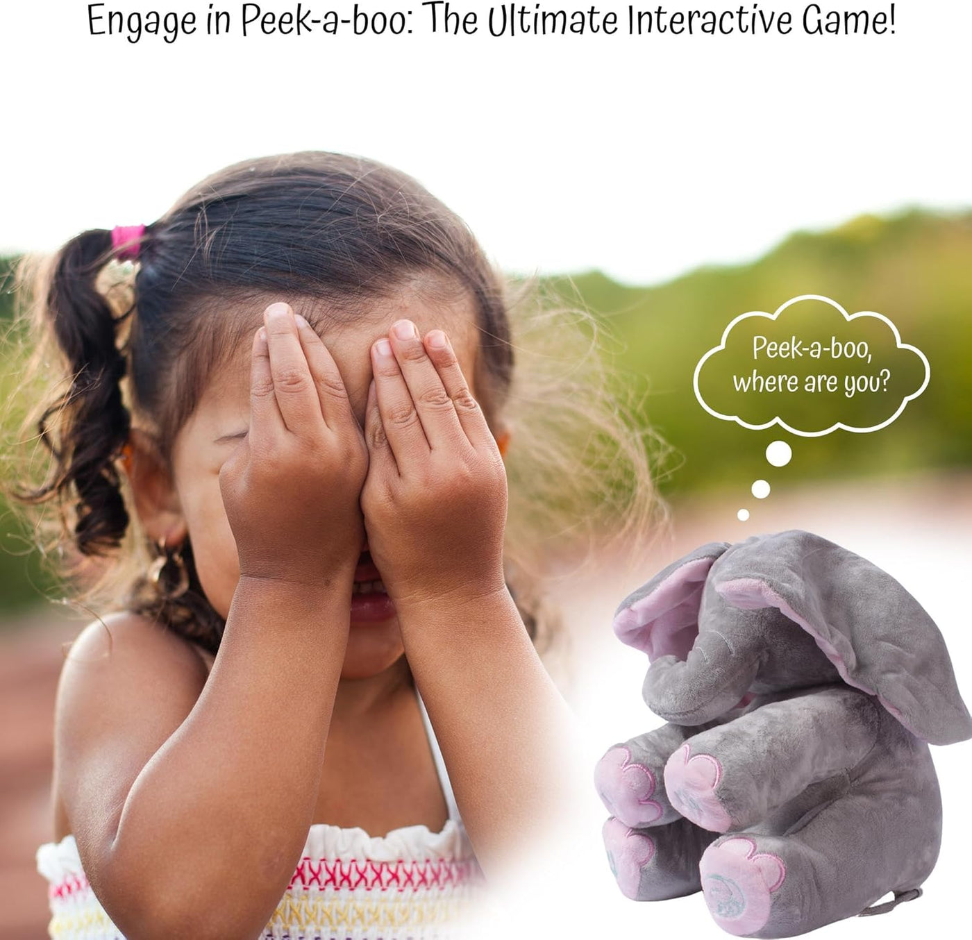 Peek-A-Boo Interaktiver Elefant