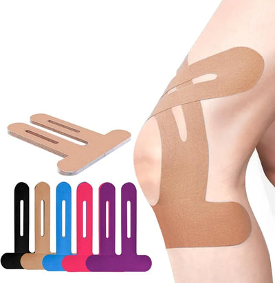 🔥LETZTER TAG – 49 % RABATT🔥10/20 Stück Vorgefertigtes Kinesiologie-Tape für Knie