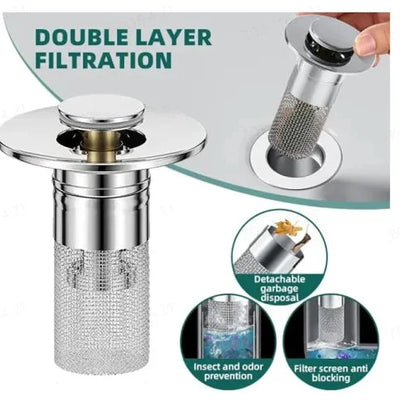 Filter – Halten Sie Ihr Waschbecken frei, ganz ohne Klempner!
