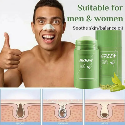 🌿Best Sale 49% off🌿Poreless Deep Cleanse Green Tea Mask -(Buy 2 Get 1 Free Now!💕)