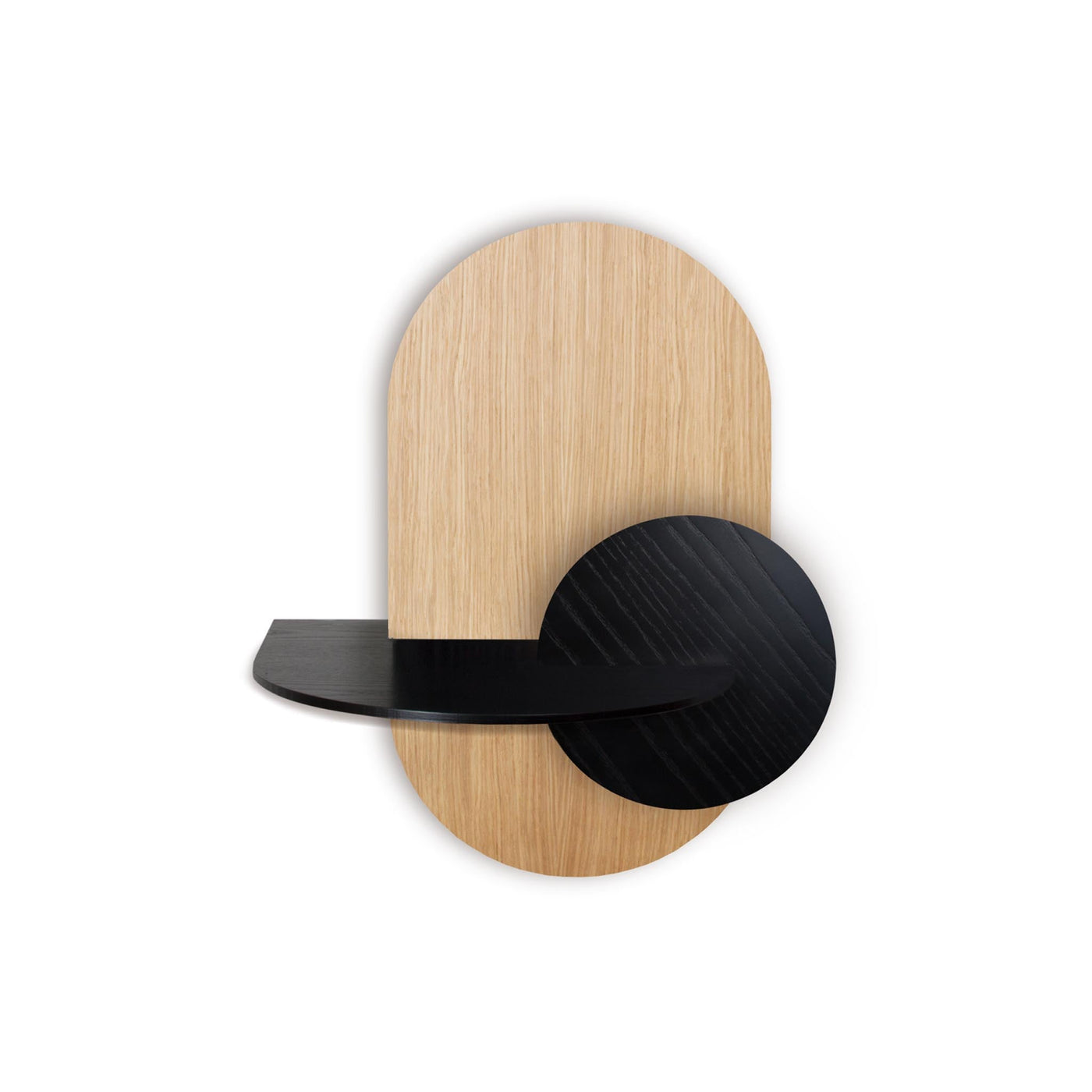 Alba Hängender Nachttisch · Eiche oval