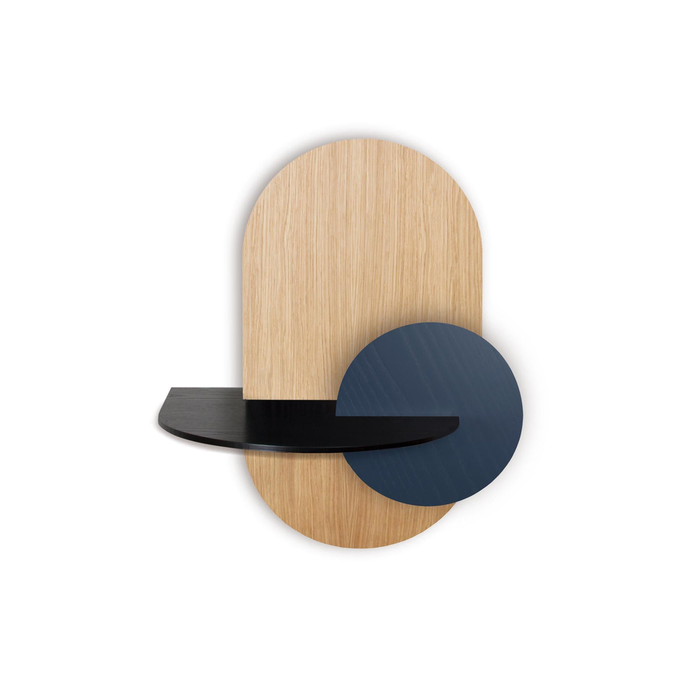 Alba Hängender Nachttisch · Eiche oval