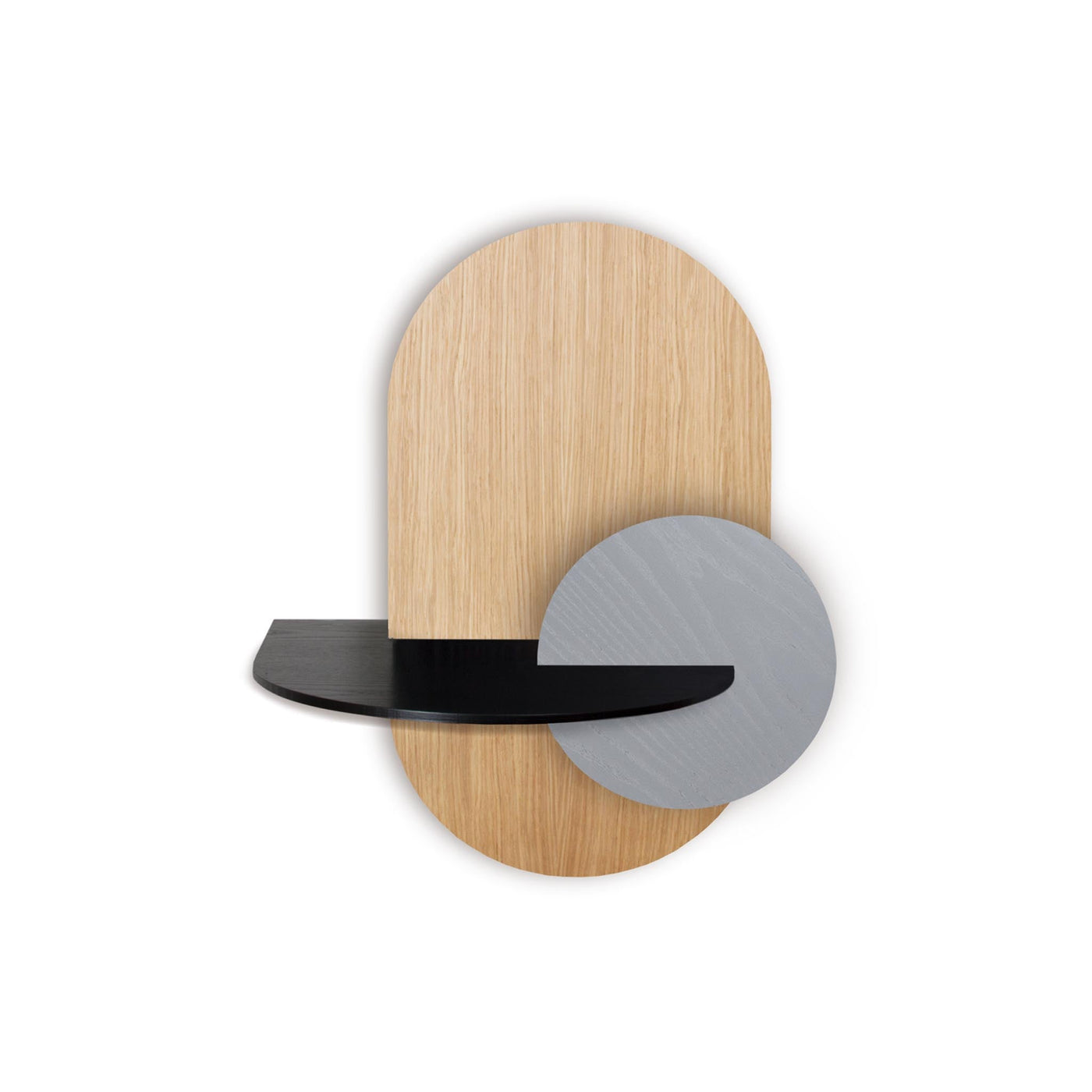 Alba Hängender Nachttisch · Eiche oval