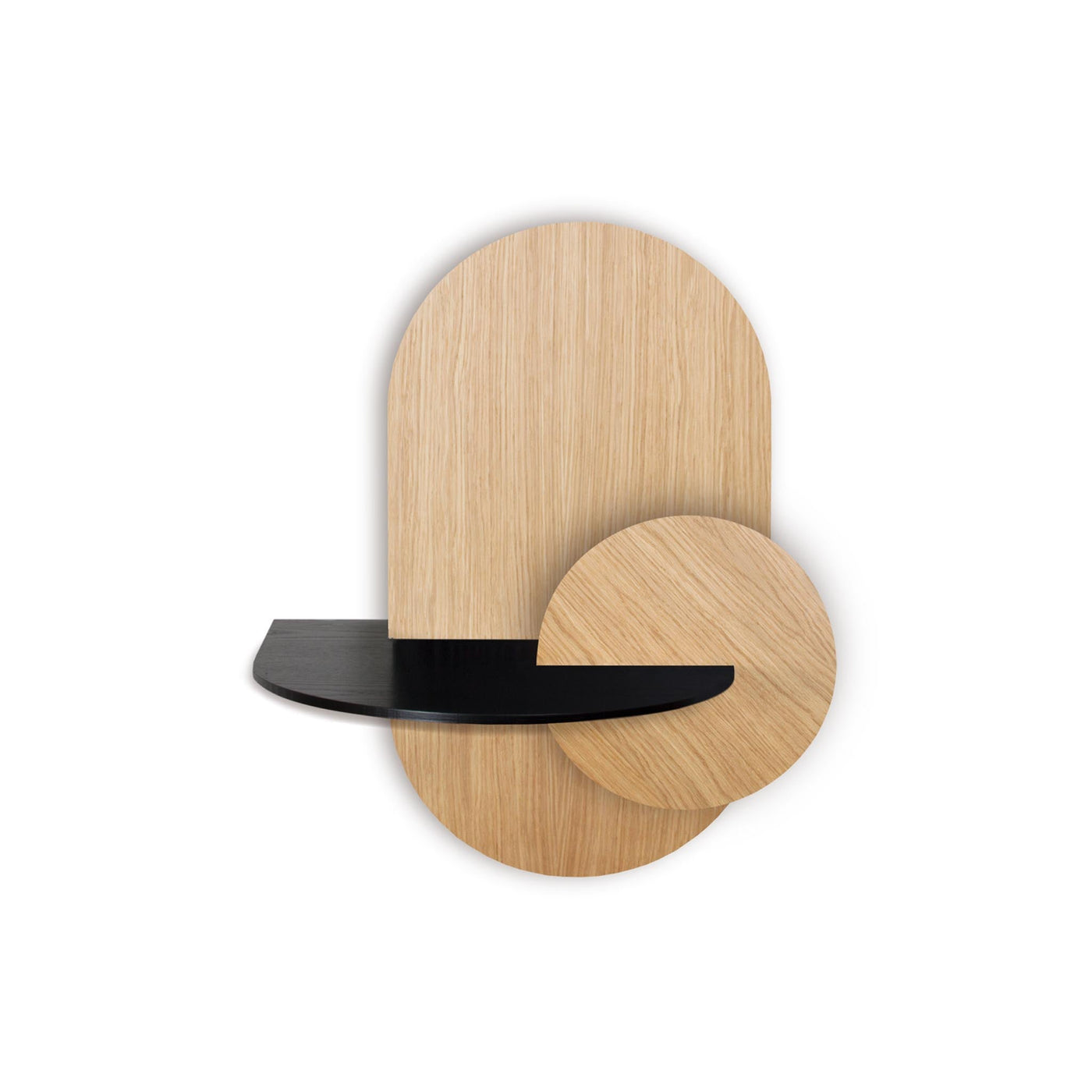 Alba Hängender Nachttisch · Eiche oval