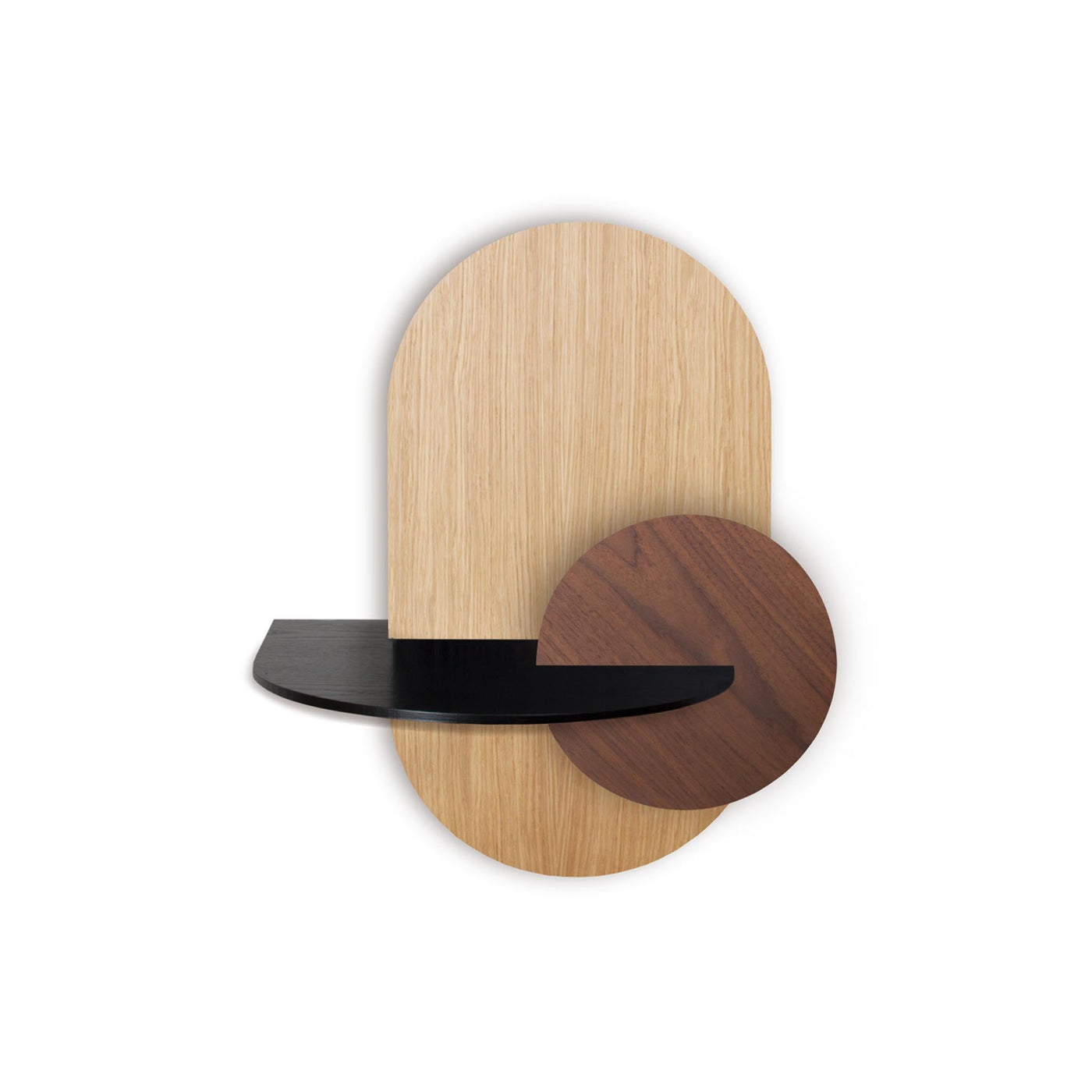 Alba Hängender Nachttisch · Eiche oval