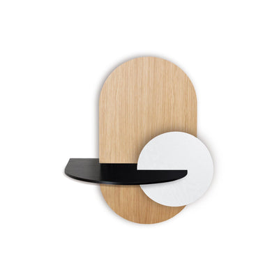 Alba Hängender Nachttisch · Eiche oval