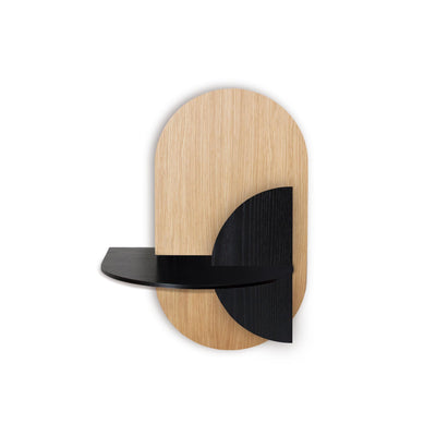 Alba Hängender Nachttisch · Eiche oval