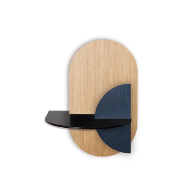 Alba Hängender Nachttisch · Eiche oval