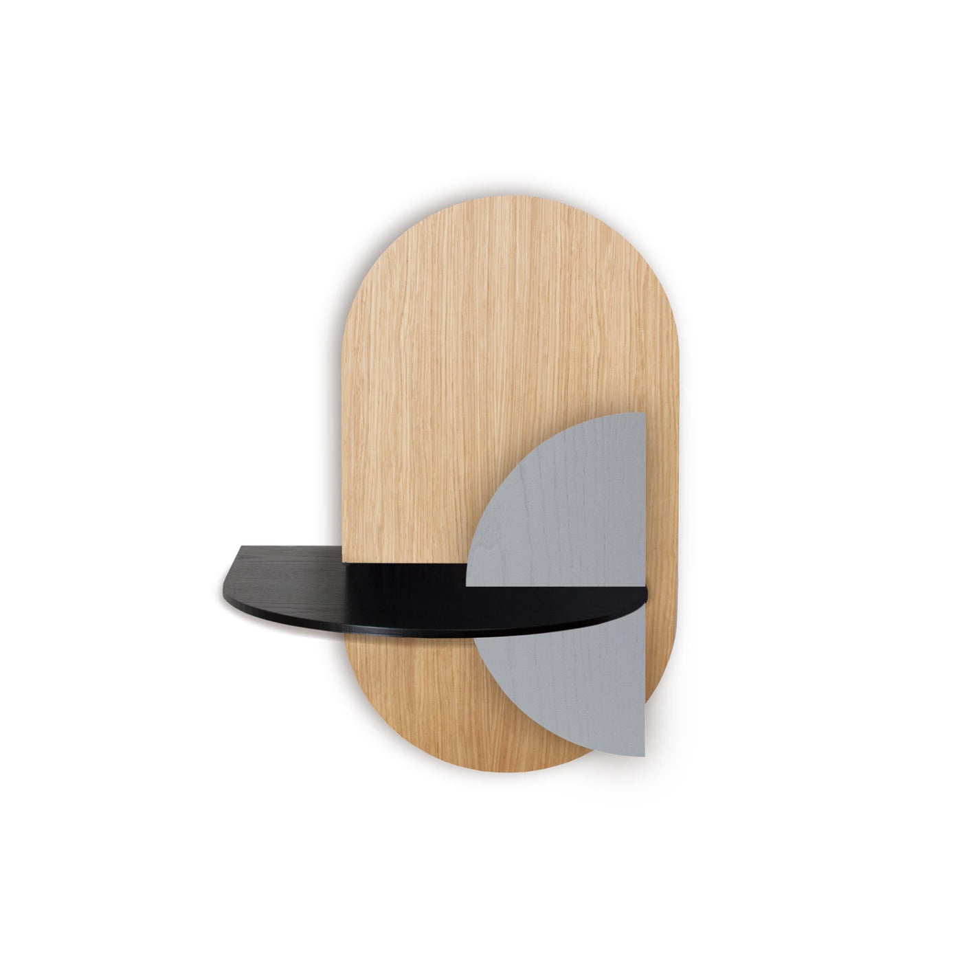 Alba Hängender Nachttisch · Eiche oval
