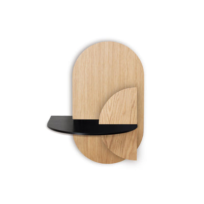 Alba Hängender Nachttisch · Eiche oval