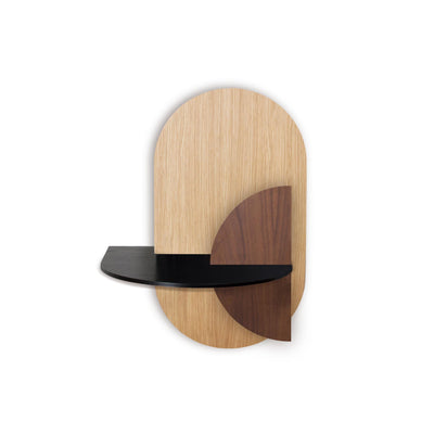 Alba Hängender Nachttisch · Eiche oval