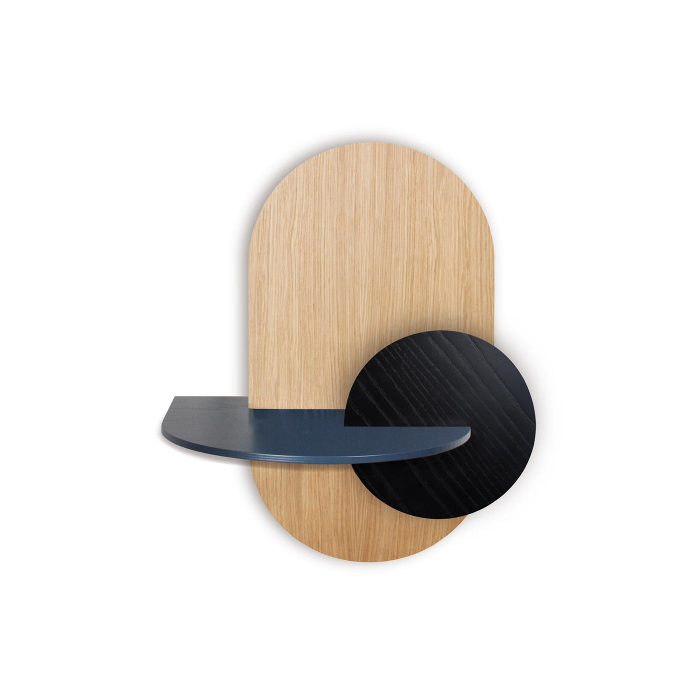Alba Hängender Nachttisch · Eiche oval