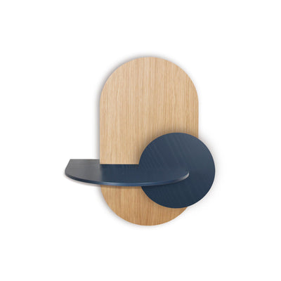 Alba Hängender Nachttisch · Eiche oval