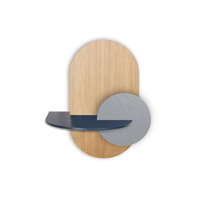 Alba Hängender Nachttisch · Eiche oval
