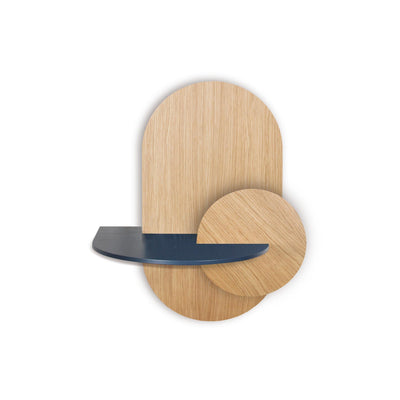 Alba Hängender Nachttisch · Eiche oval