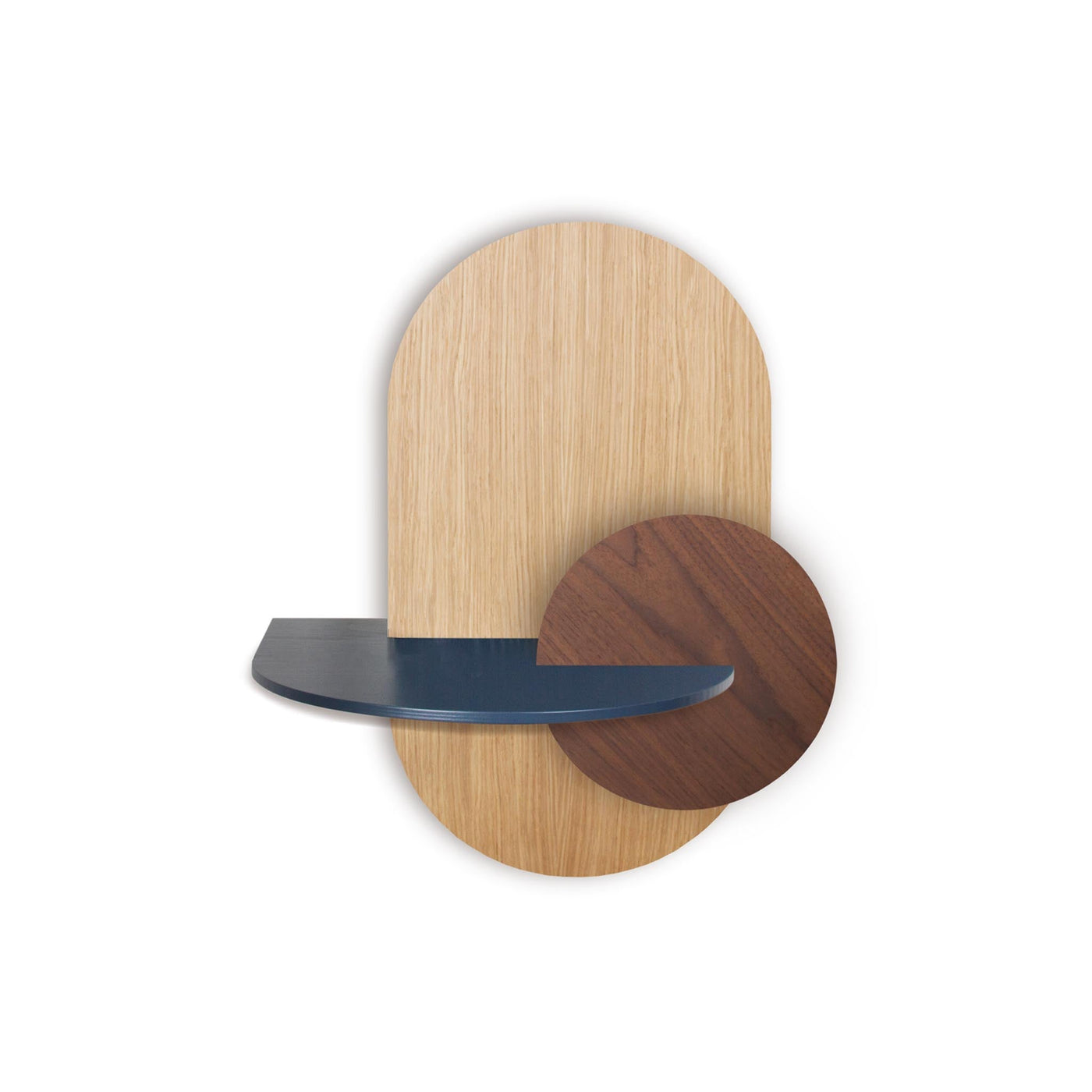 Alba Hängender Nachttisch · Eiche oval