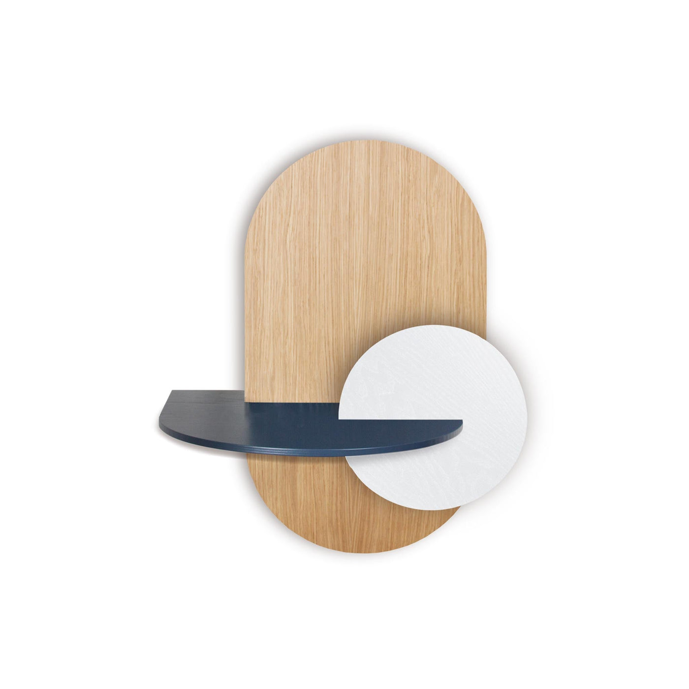 Alba Hängender Nachttisch · Eiche oval
