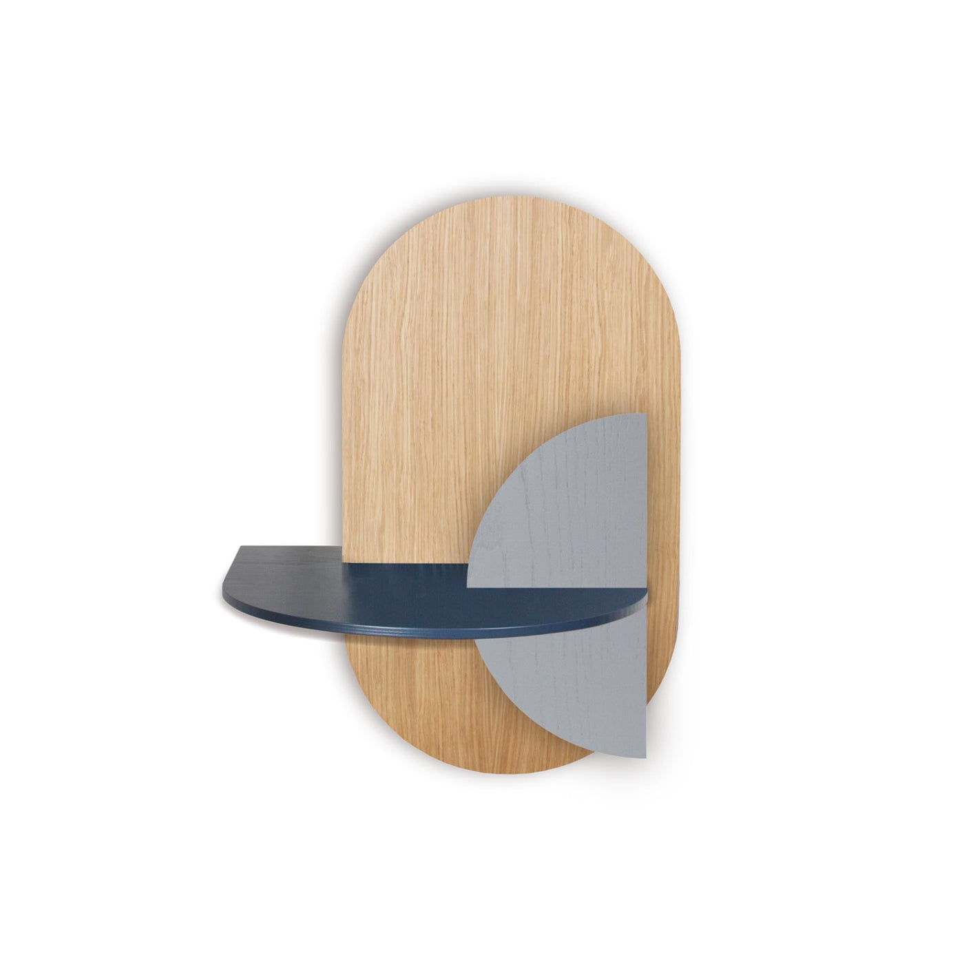 Alba Hängender Nachttisch · Eiche oval