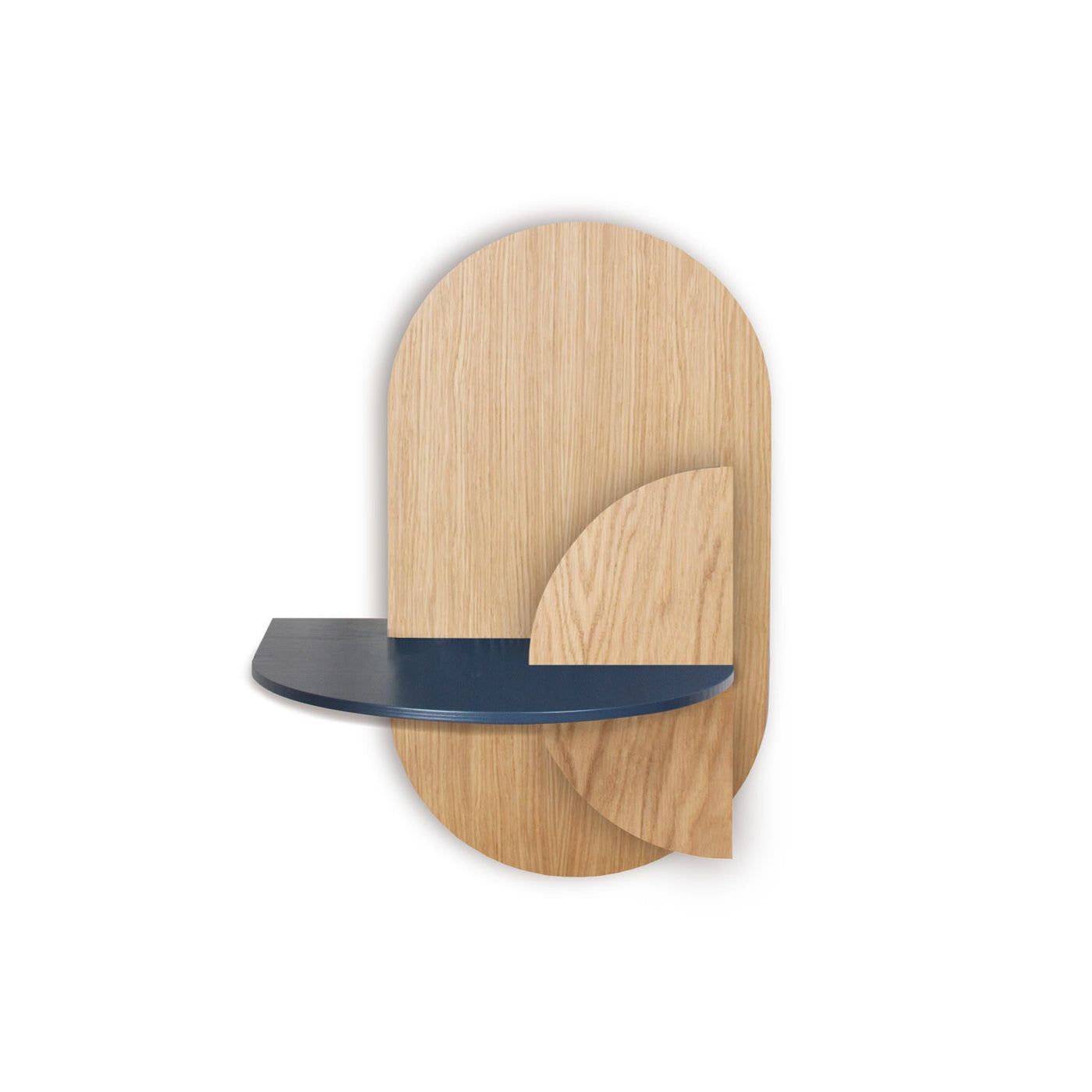 Alba Hängender Nachttisch · Eiche oval