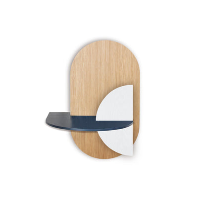 Alba Hängender Nachttisch · Eiche oval
