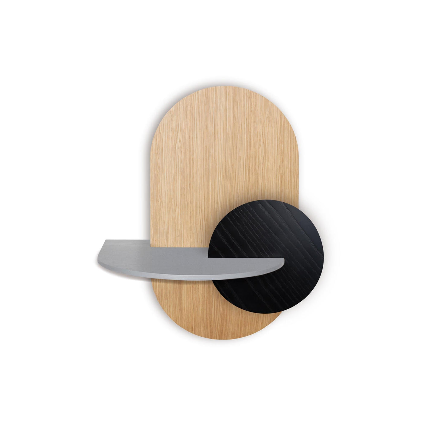 Alba Hängender Nachttisch · Eiche oval