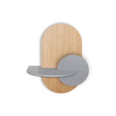 Alba Hängender Nachttisch · Eiche oval