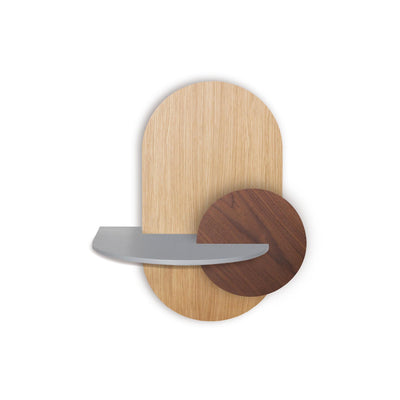 Alba Hängender Nachttisch · Eiche oval