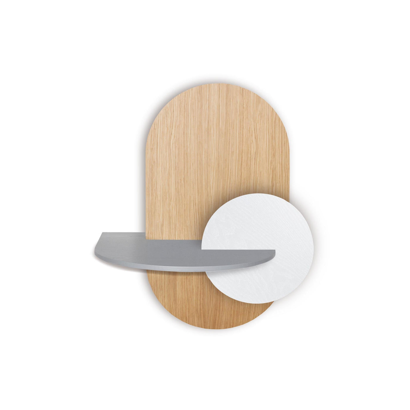 Alba Hängender Nachttisch · Eiche oval