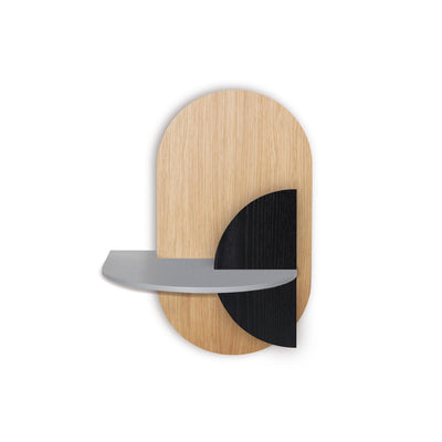 Alba Hängender Nachttisch · Eiche oval