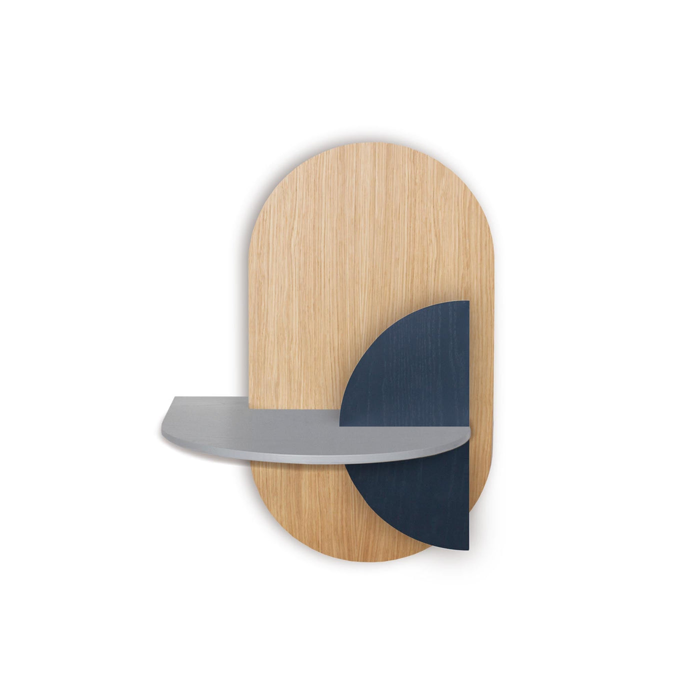 Alba Hängender Nachttisch · Eiche oval