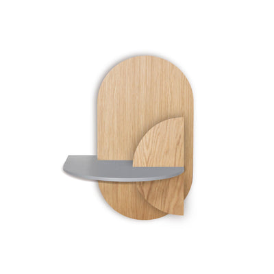Alba Hängender Nachttisch · Eiche oval