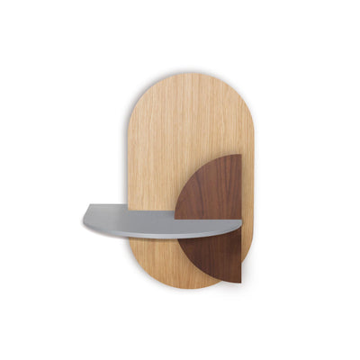 Alba Hängender Nachttisch · Eiche oval