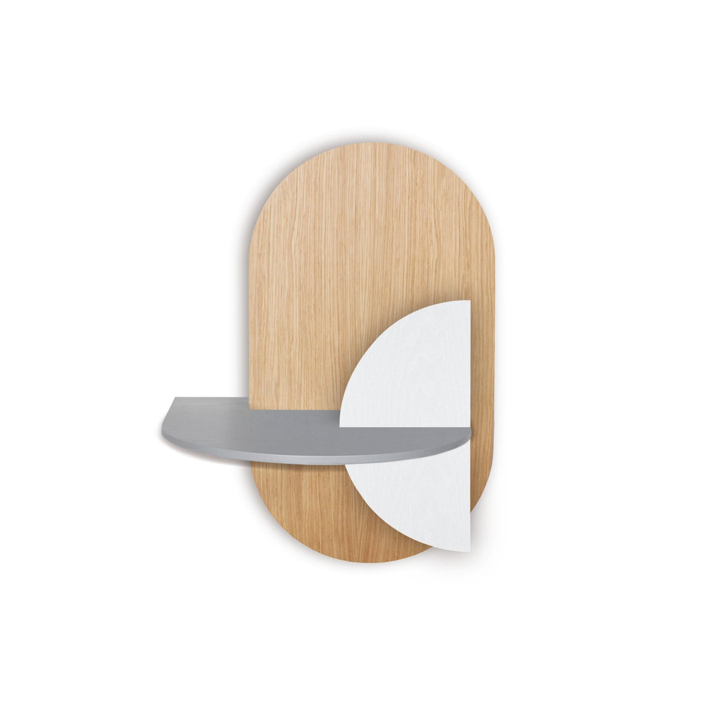 Alba Hängender Nachttisch · Eiche oval