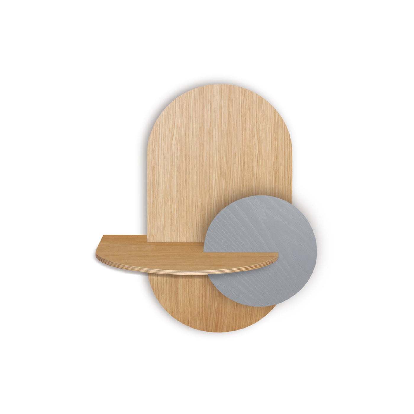 Alba Hängender Nachttisch · Eiche oval