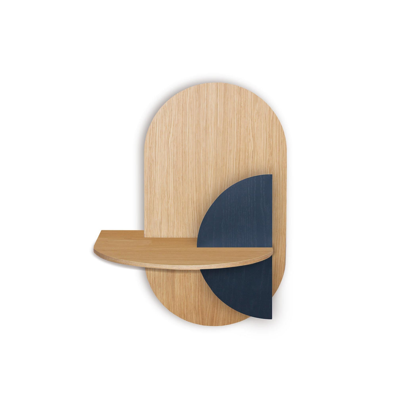 Alba Hängender Nachttisch · Eiche oval