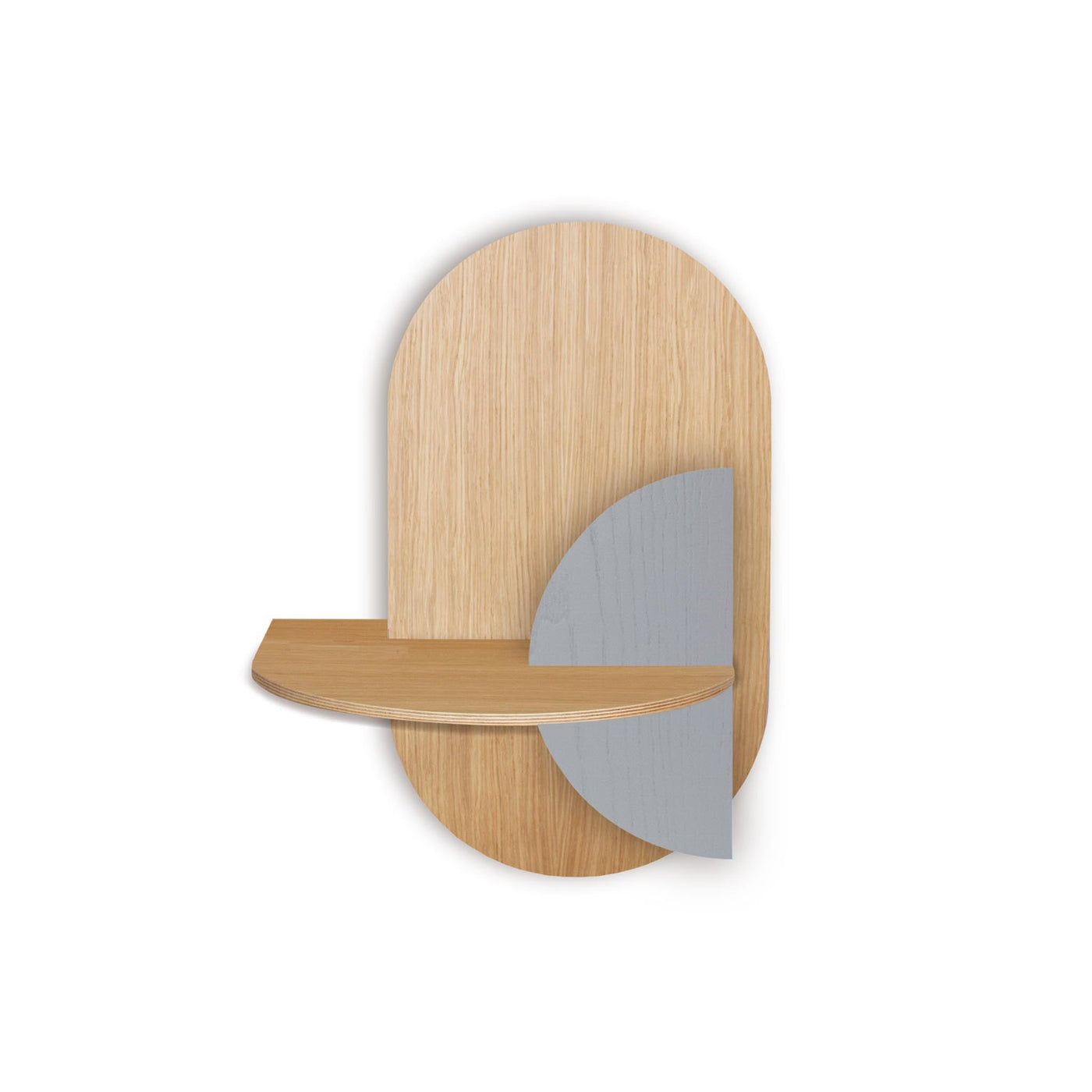 Alba Hängender Nachttisch · Eiche oval