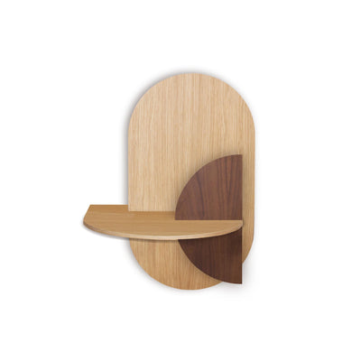 Alba Hängender Nachttisch · Eiche oval