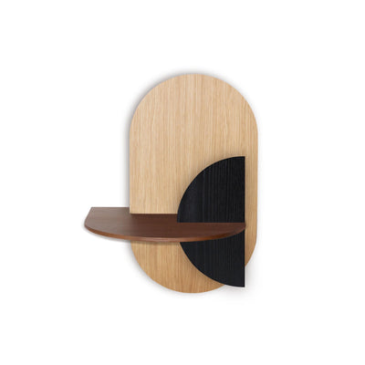 Alba Hängender Nachttisch · Eiche oval