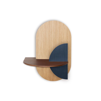 Alba Hängender Nachttisch · Eiche oval