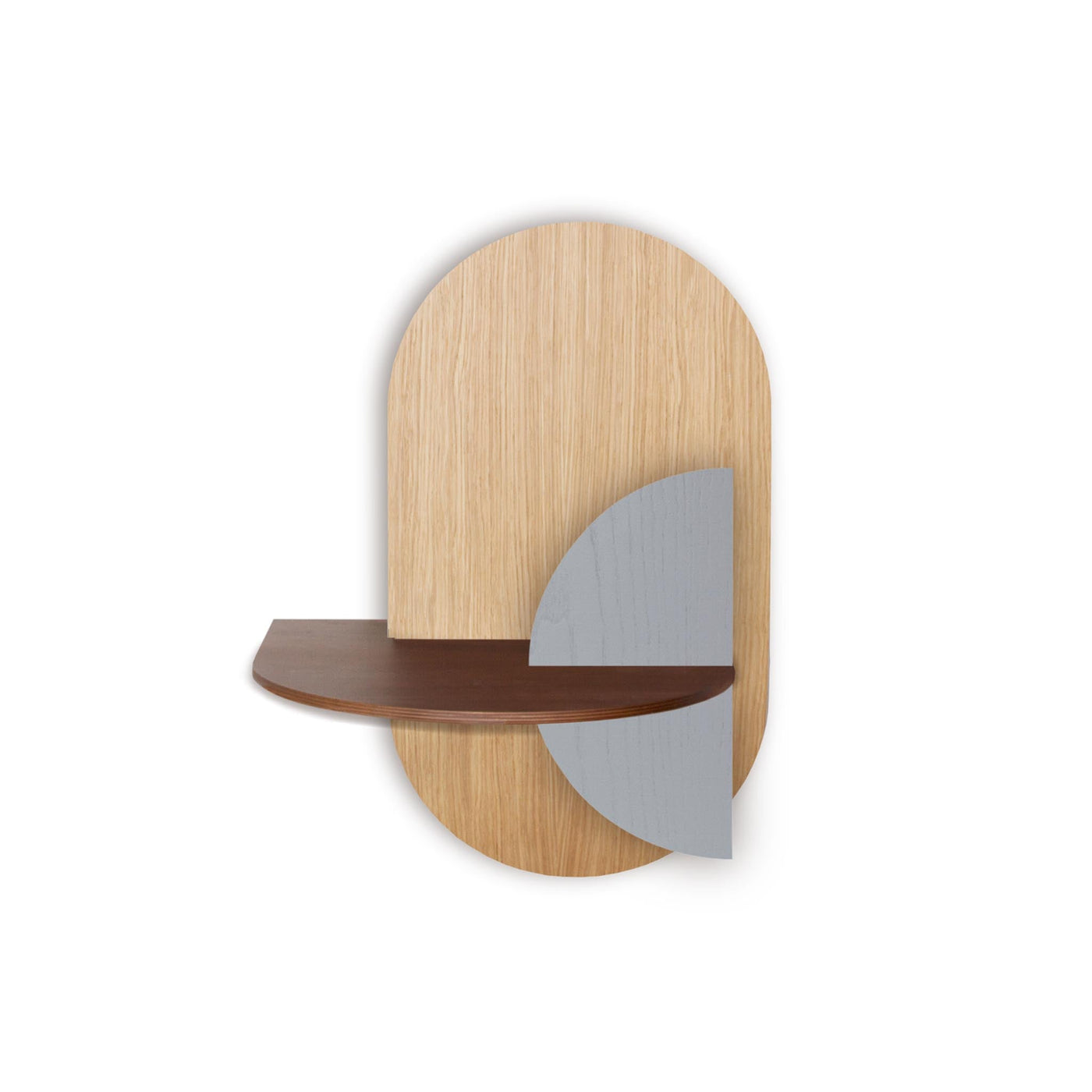 Alba Hängender Nachttisch · Eiche oval